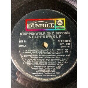 vinyl record 1968 Steppenwolf